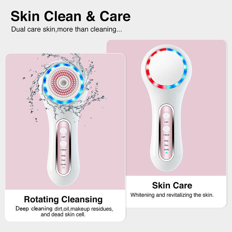 Electric facial brush for removing makeup and blackheads portable beauty tool multifunctional facial cleanser