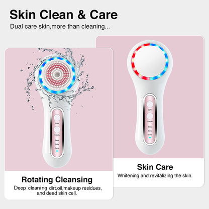 Electric facial brush for removing makeup and blackheads portable beauty tool multifunctional facial cleanser