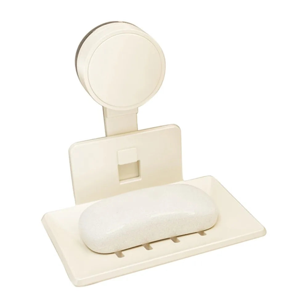 No Need To Drill Suction Cup Bathroom Drain Soap Storage Holder Soap Dish Storage Rack Bathroom Accessories