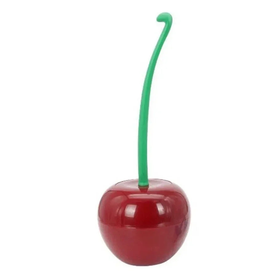 Red Toilet Brush Apple