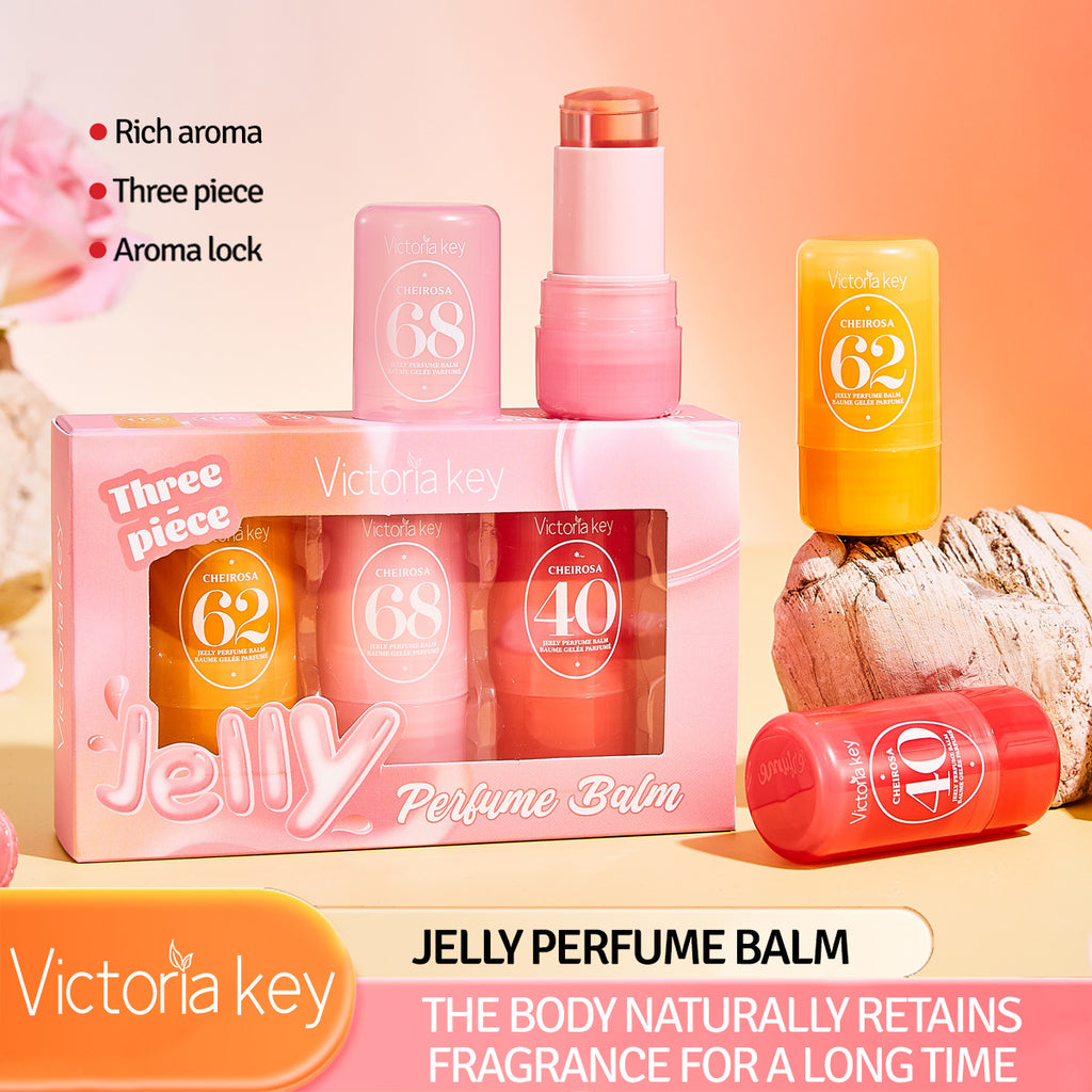 Fragrance balm included in set